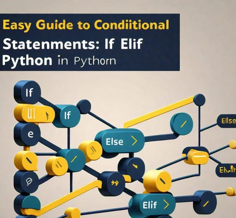 Easy Guide to conditional statements: If, Elif, and Else
