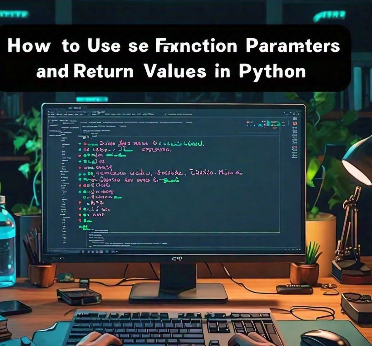 How to use Function parameters and return values in Python - EmiTechLogic