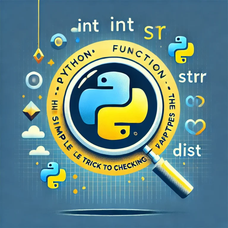 Python type() Function: The Simple Trick to Checking Data Types