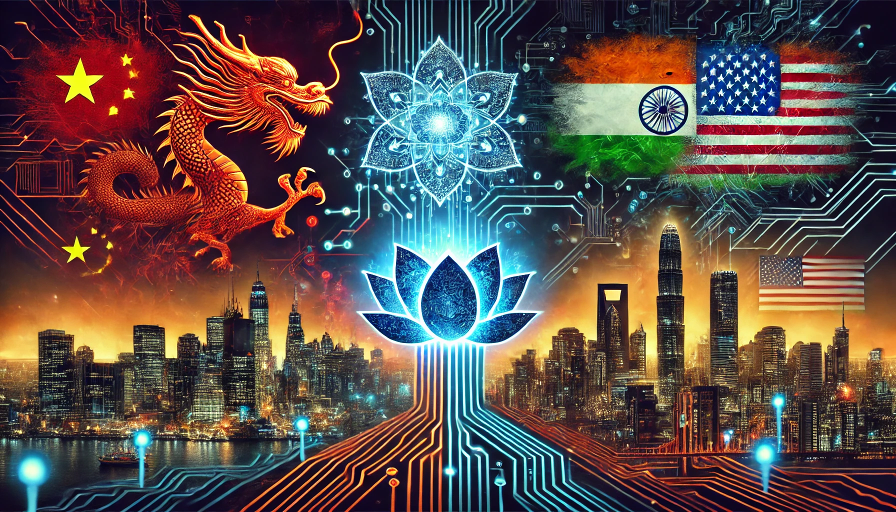 China vs. USA: The Race for AI Supremacy and Where India Stands