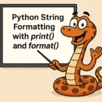 How to Format Strings in Python using print() and .format()
