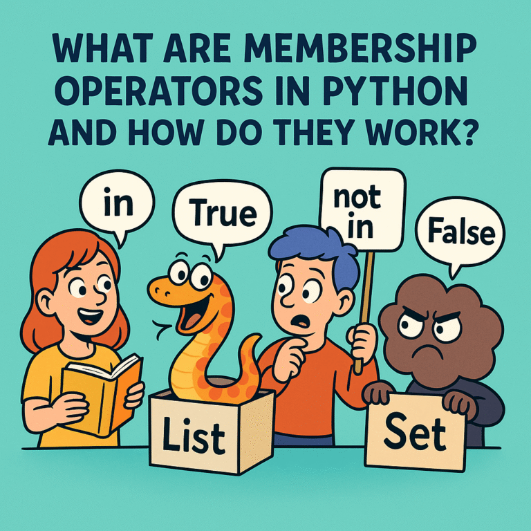 What Are Membership Operators in Python and How Do They Work?