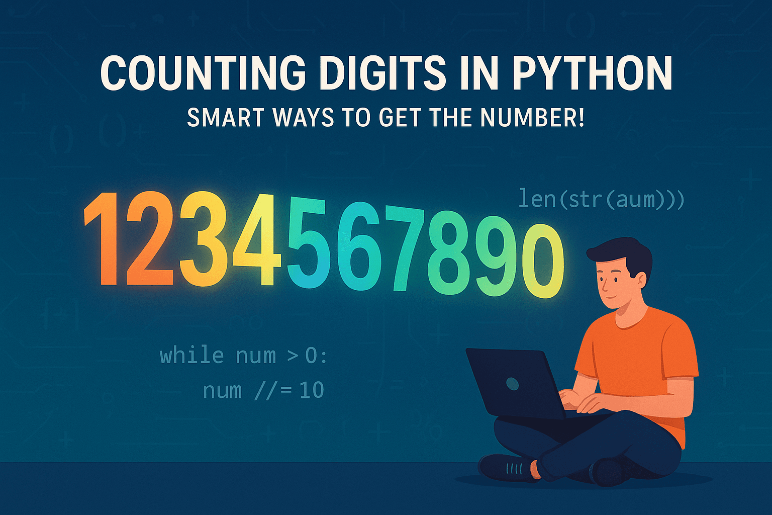 How to Count the Digits in a Number Using Python