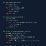 How to check a prime number in Python