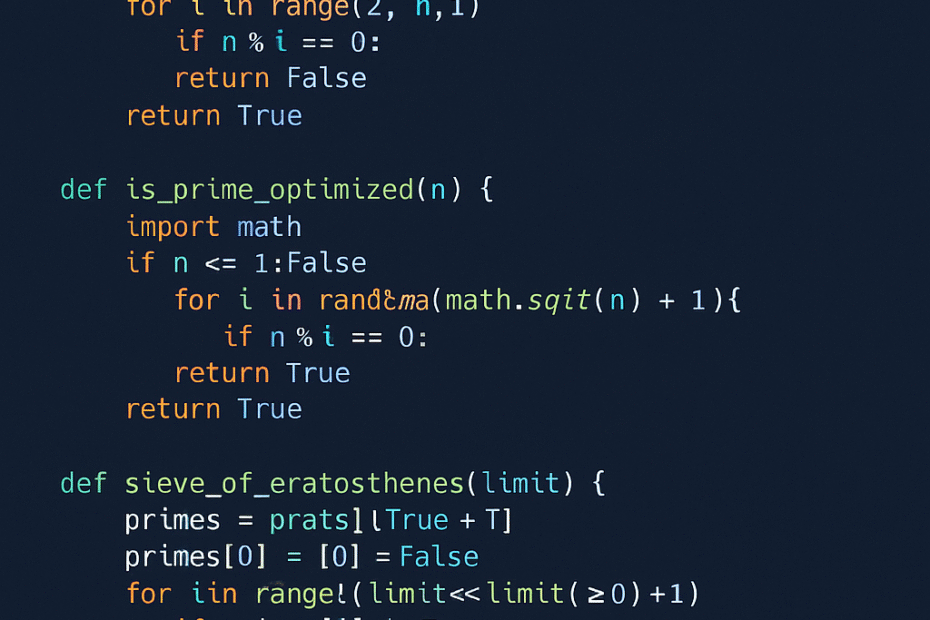 How to check a prime number in Python