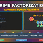 Prime Factorization Algorithm in Python