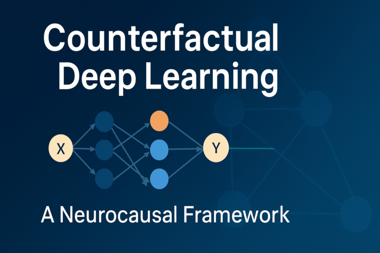 Counterfactual Deep Learning: A NeuroCausal Framework for Human-Like Reasoning
