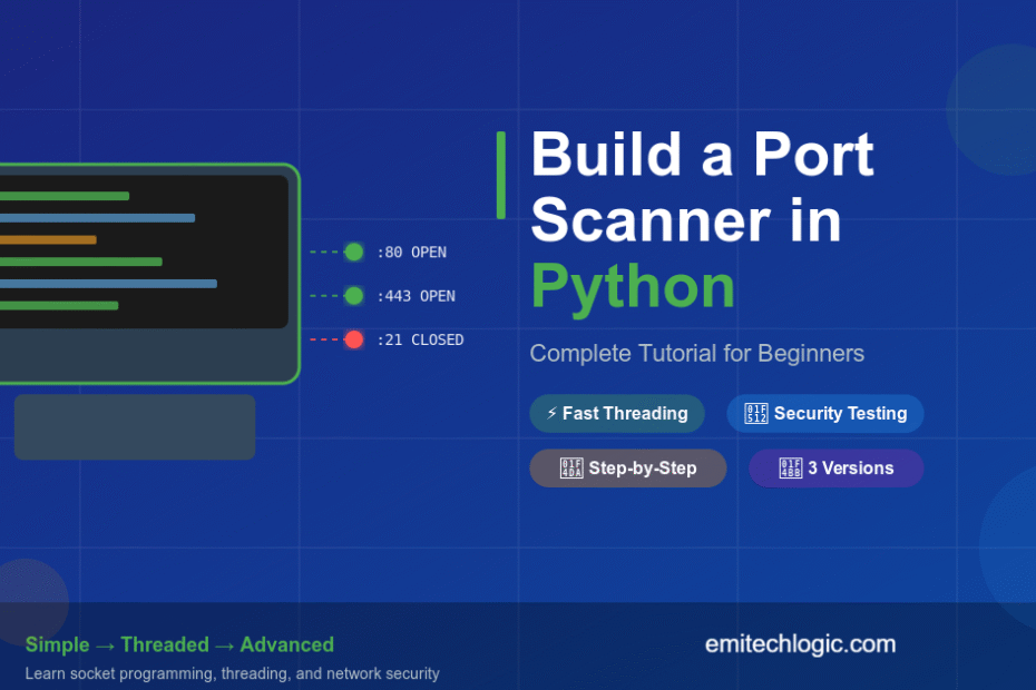 How to Build a Python Port Scanner From Scratch